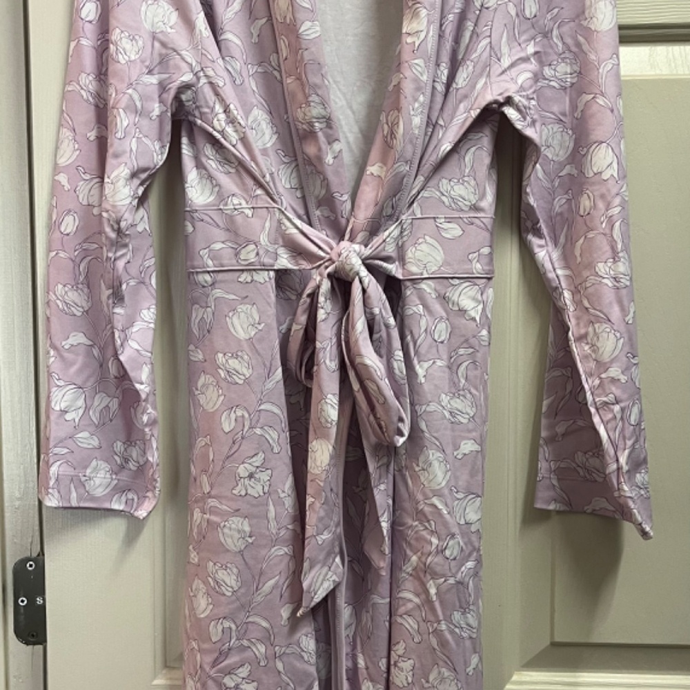 LAKE Pima Classic Robe - Picture 2 of 4